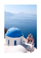 Santorini In Greece | Búðu til þitt eigið plakat