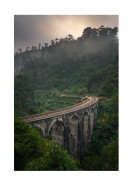 Nine Arch Bridge In Sri Lanka | Búðu til þitt eigið plakat