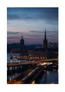 Stockholm By Night | Búðu til þitt eigið plakat