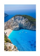 Navagio Beach In Greece | Búðu til þitt eigið plakat