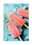 Sweet Pink Popsicles | Búðu til þitt eigið plakat