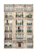 Building Facades In Paris | Búðu til þitt eigið plakat